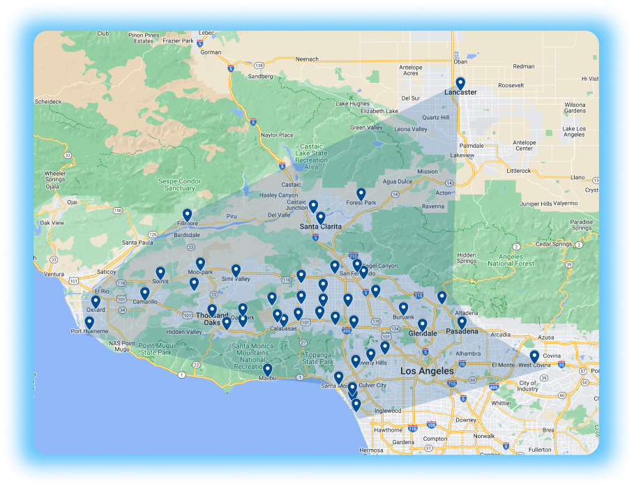 service area map